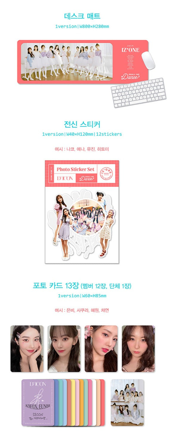 D-Icon Magazine : Vol.11 Izone Shall We Dance? Iz*One Edition