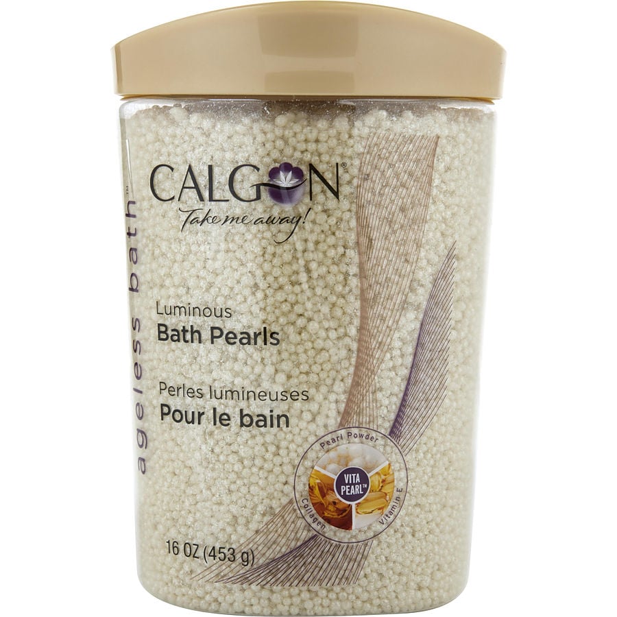 Calgon By Coty Ageless Renewing Bath Pearls 16 Oz