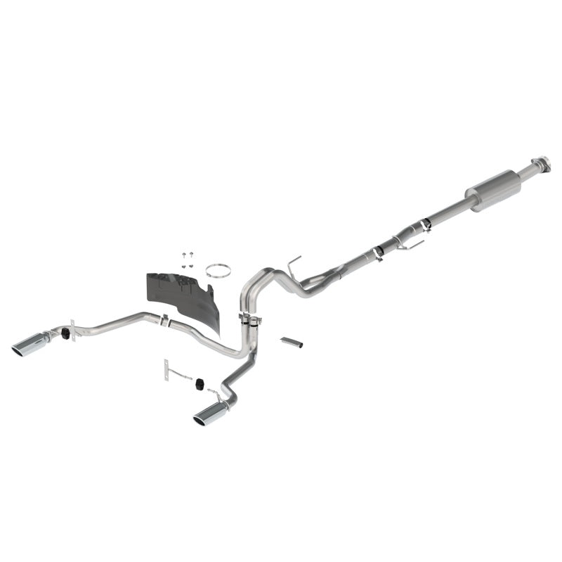 Ford Racing 21-24 F-150 Extreme Rear Exit Exhaust - Chrome Tips M-5200-FECR