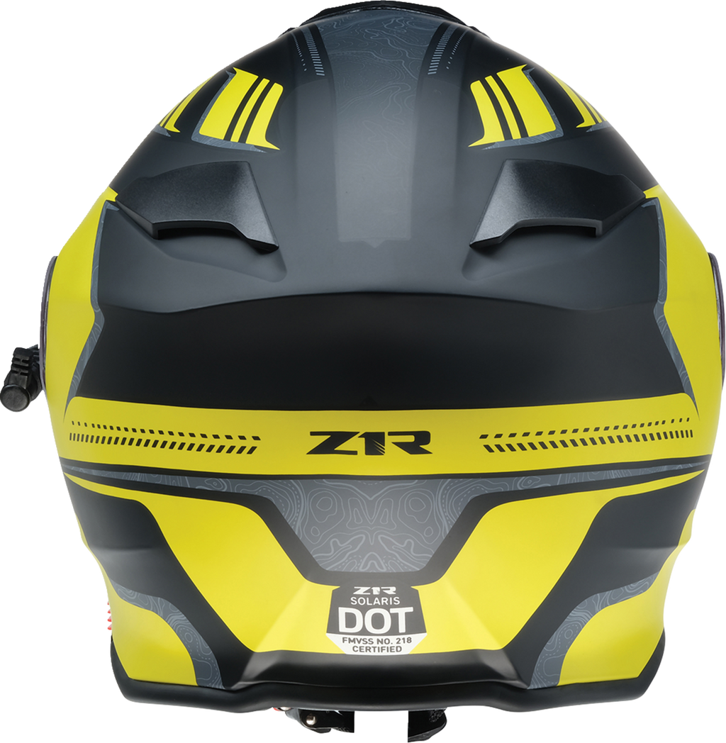 Z1R, Z1R Solaris 2.0 Helmet First Tracks Electric Dual Pane Shield XL 0120-0841