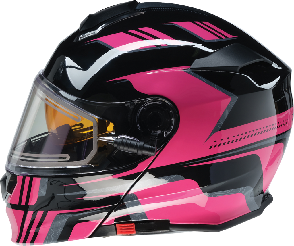 Z1R, Z1R Solaris 2.0 Helmet First Tracks Electric Dual Pane Shield Large Black/Pink - Part 0120-0846