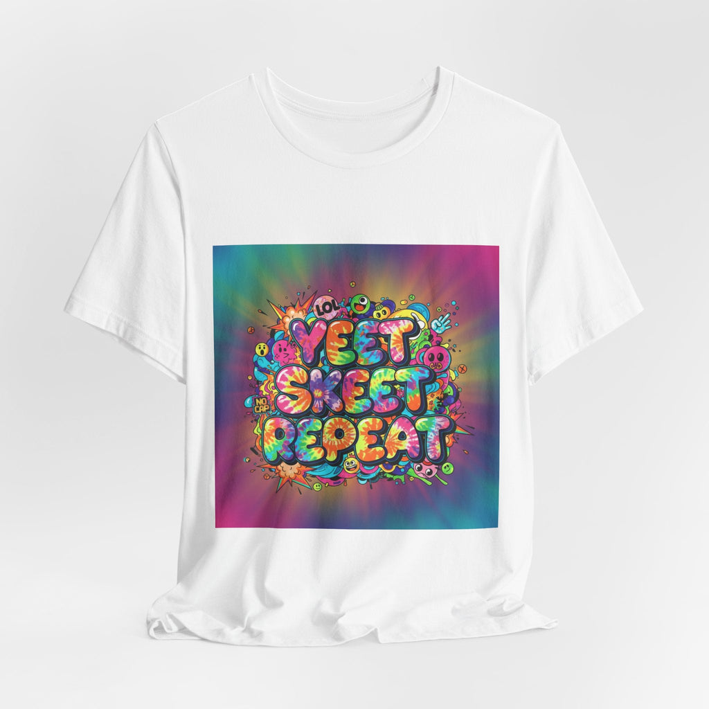 Sweet Sleep Repeat Tee | random slogan shirt, glitch graphic