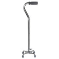 McKesson Offset Quad Cane, Chrome 146-10301F-4