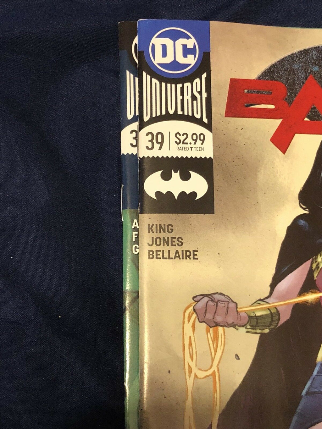 BATMAN #39 OLIVIER COIPEL VARIANT COVER B DC COMICS 2018 Wonder Woman