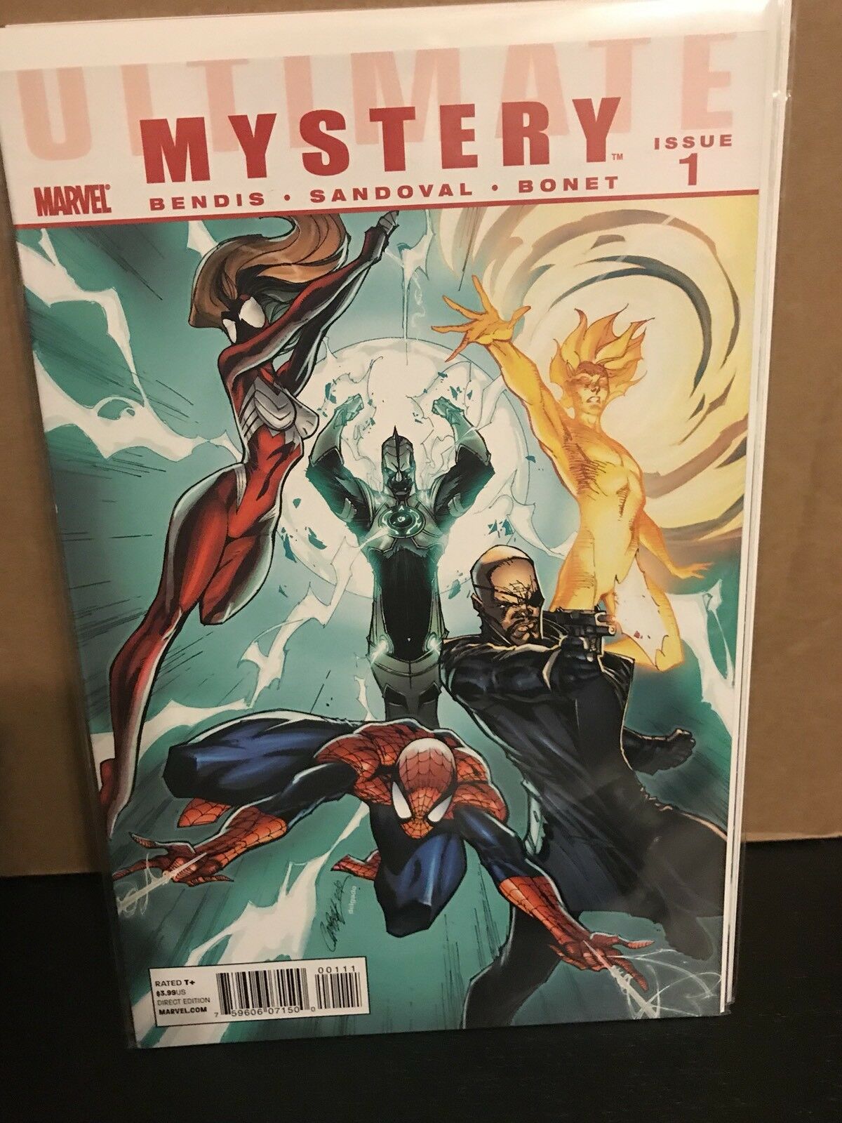 Ultimate Mystery #1 2 3 J Scott Campbell Set Of 3 Spider-Man Fury Fantastic Four