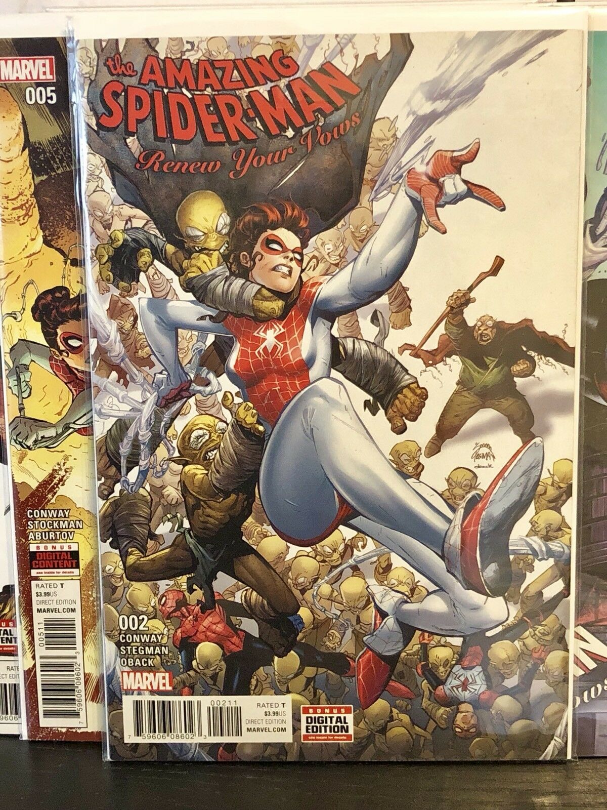 Amazing Spider-man Renew Your Vows (2016) #2 Marvel Comics Mole Man