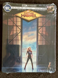 Captain Marvel (4K UHD + Blu-ray) Best Buy Exclusive Steelbook Carol Danvers NEW
