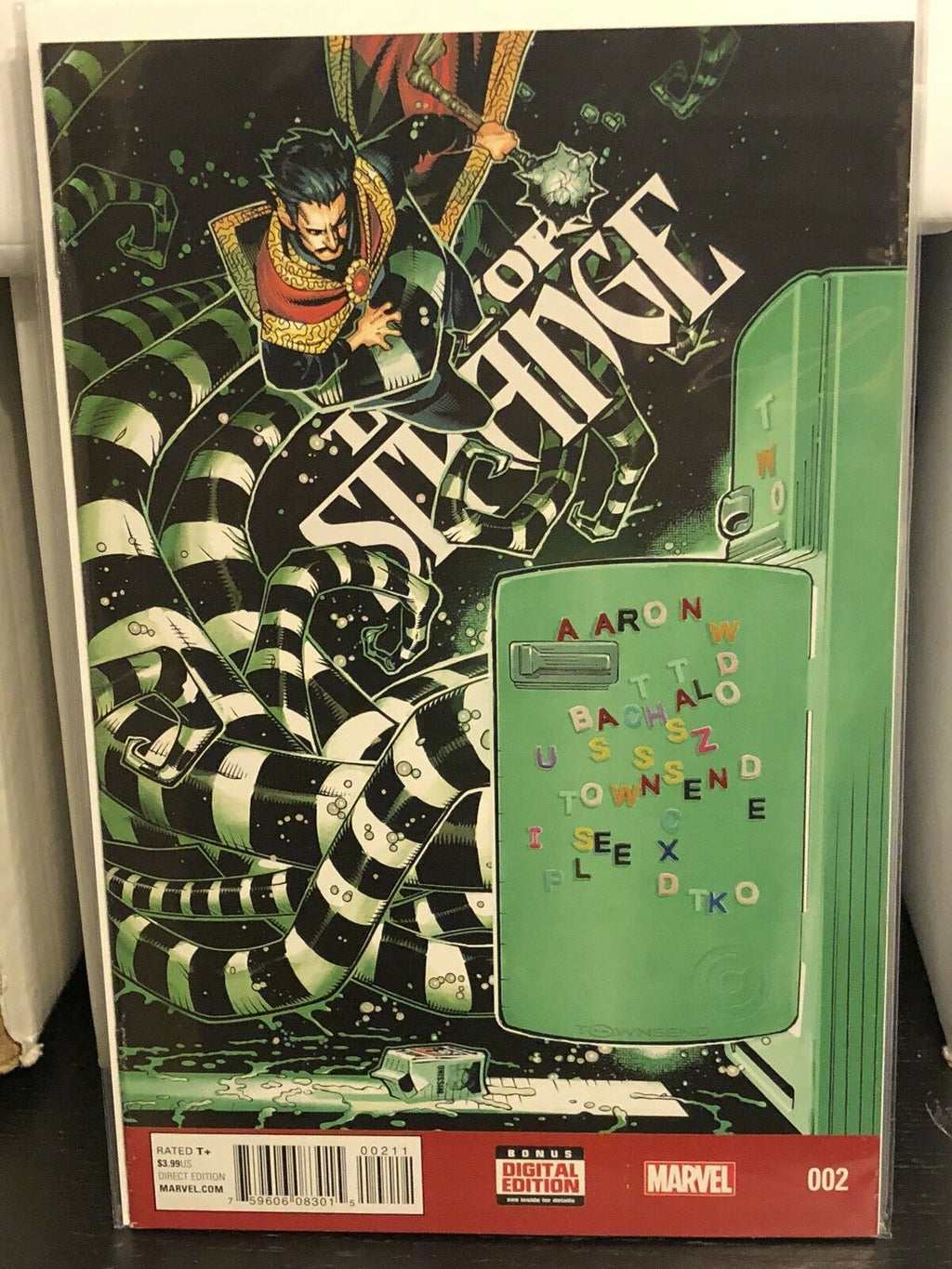 Doctor Strange #1 And #2 Cover A Marvel 2015 1st Print Jason Aaron Chris Bachalo