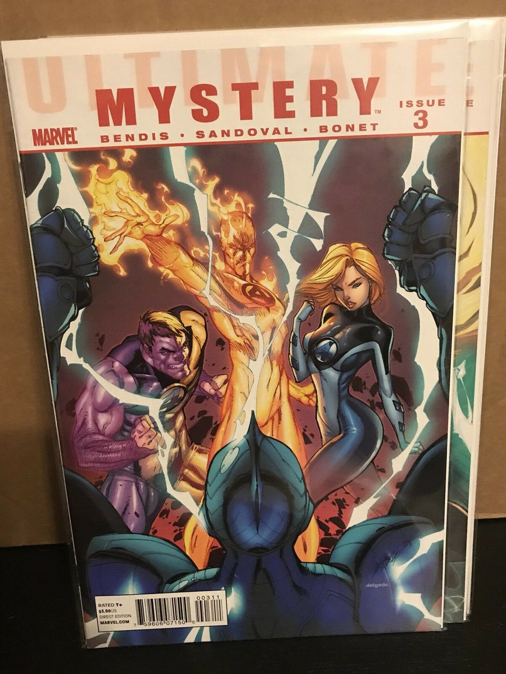 Ultimate Mystery #1 2 3 J Scott Campbell Set Of 3 Spider-Man Fury Fantastic Four