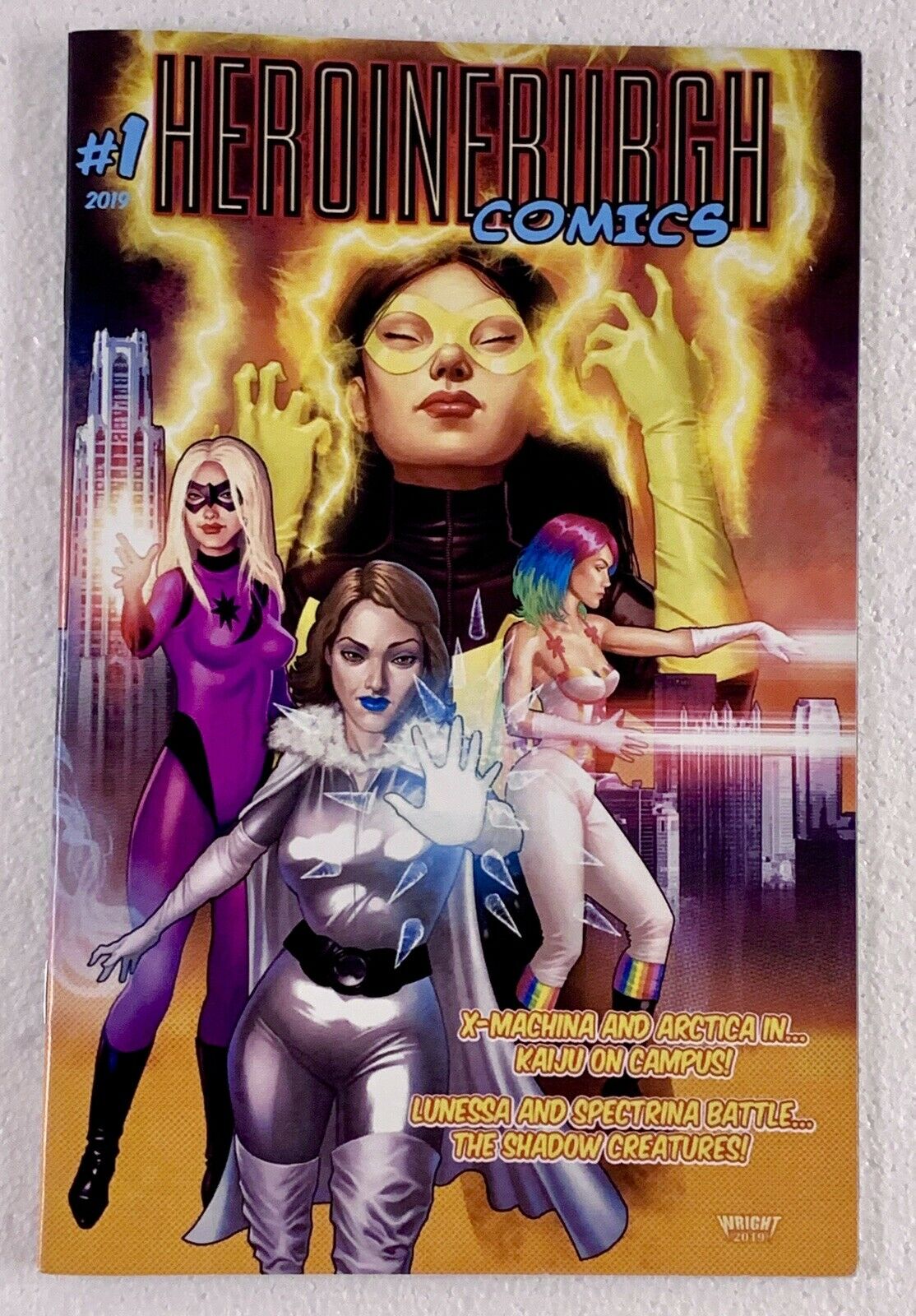 Heroineburgh Comics #1 Pittsburgh Jason St John Wright Marcel Walker Ben Barnett