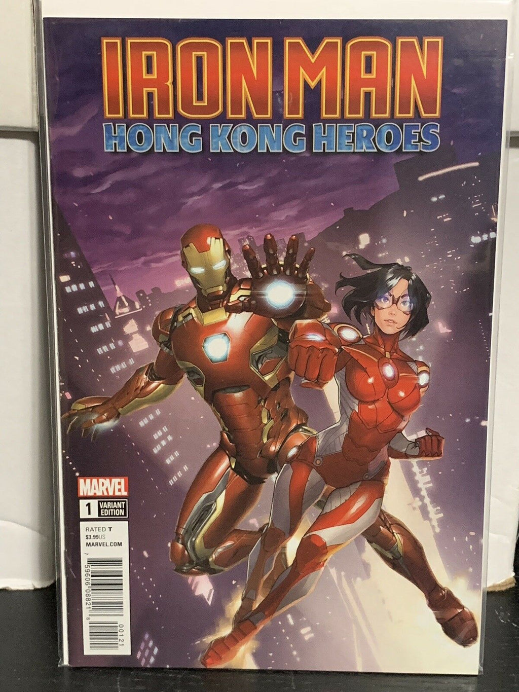 IRON MAN HONG KONG HEROES #1 HYUK LIM VARIANT MARVEL DISNEY COMICS