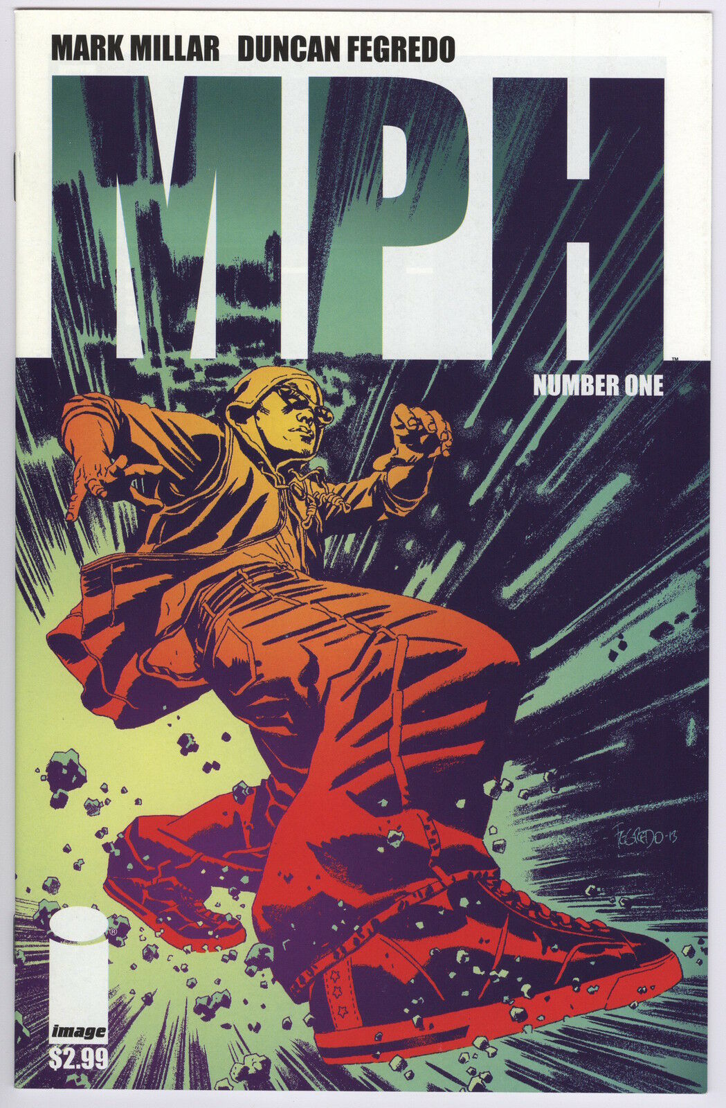 MPH 1 and 2 First Print Image Comics Mark Millar Duncan Fregredo Speed Drugs