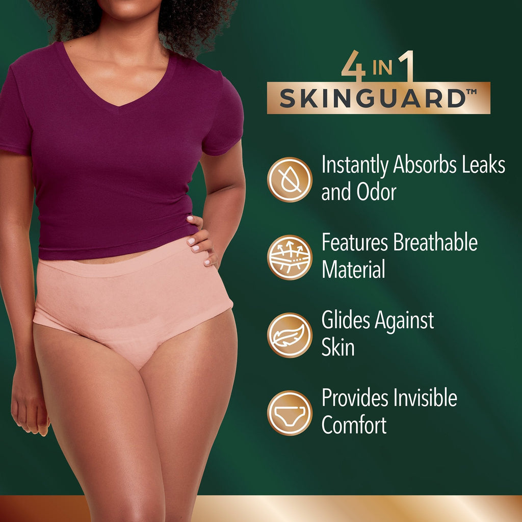 Depend® Silhouette® Maximum Absorbency Underwear, Small 55412