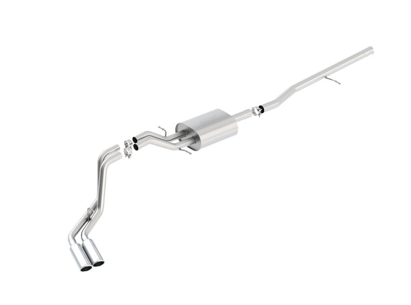 Borla S-Type Cat-Back 14 Sierra 1500 Ext. Cab Stnd Bed/CC Short Bed 143.5in WB Side Exit Exhaust 140550