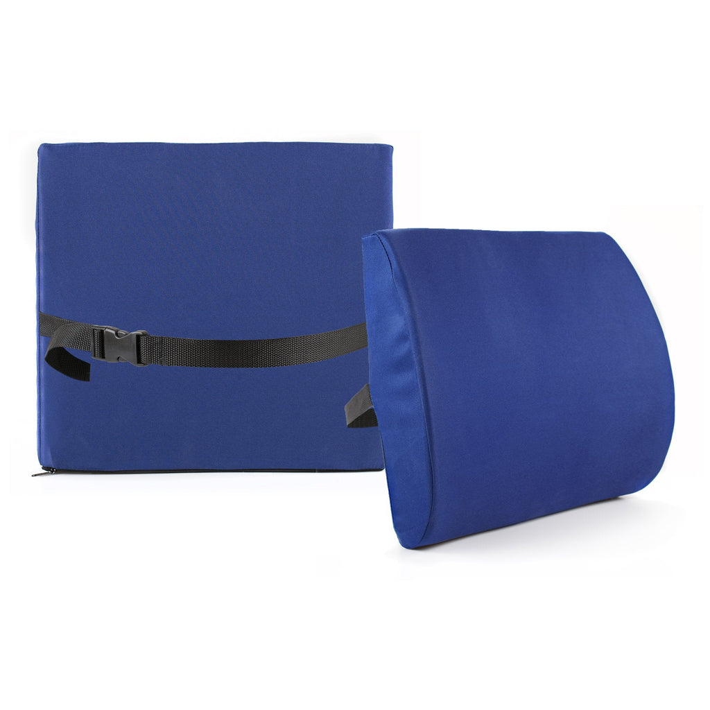 McKesson Molded Foam Lumbar Support Cushion, 13 x 14 Inch 170-4000