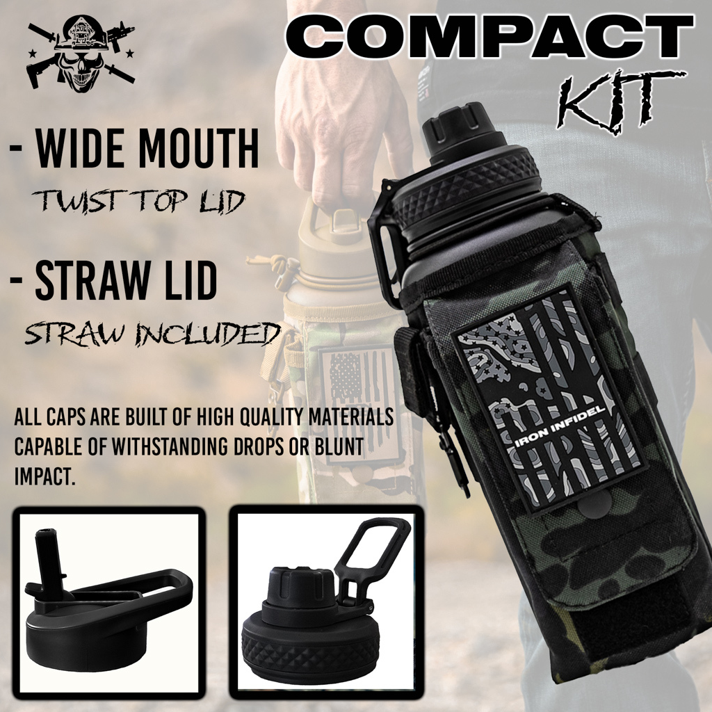 32oz Compact Battle Bottles - PhishStones Products
