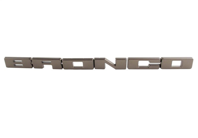 Ford Racing 2021+ Bronco Grille Lettering Overlay Kit - Bronze M-1447-BLBR
