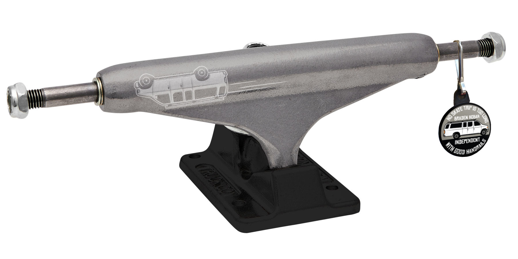 Independent Stage 11 Hollow Braden Hoban Pro Transparent Black Skateboard Trucks