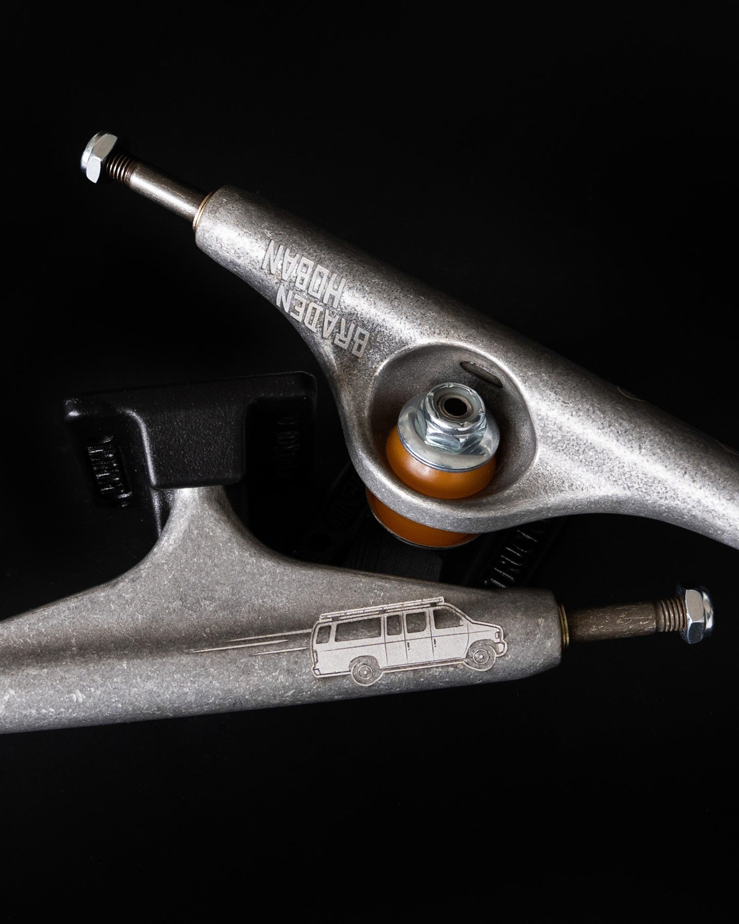 Independent Stage 11 Hollow Braden Hoban Pro Transparent Black Skateboard Trucks