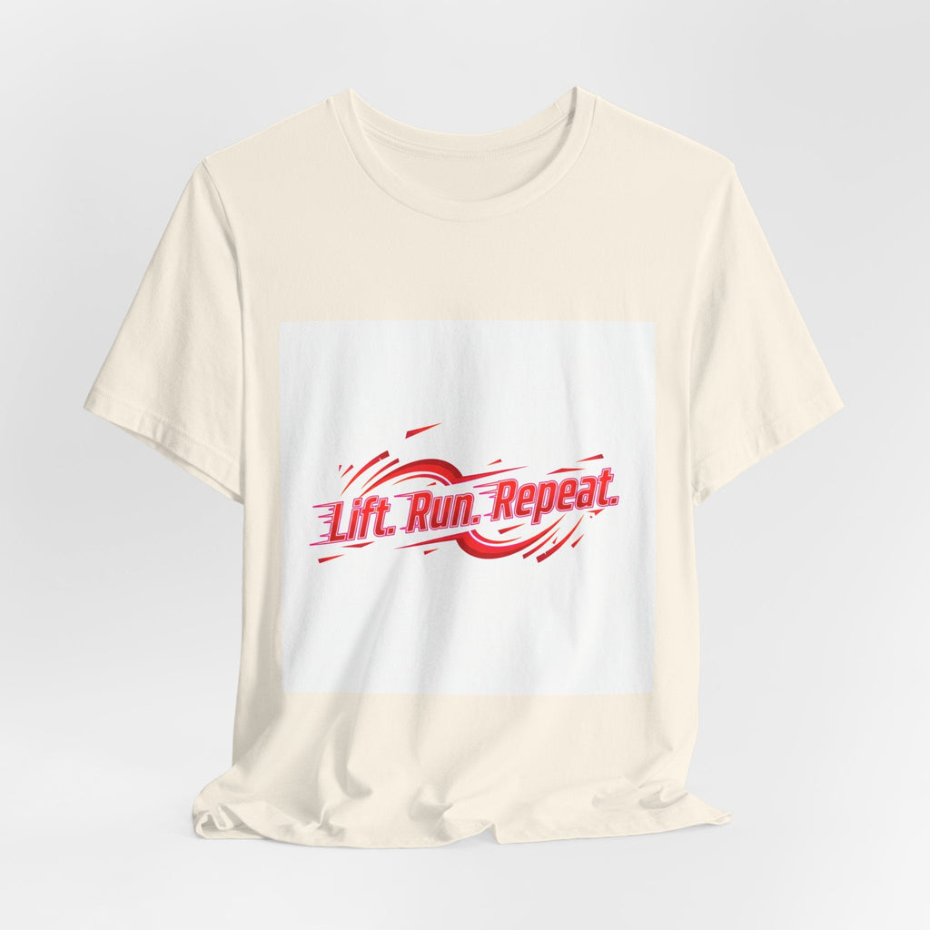 Lift Run Repeat Tee | fitness shirt, gym motivation