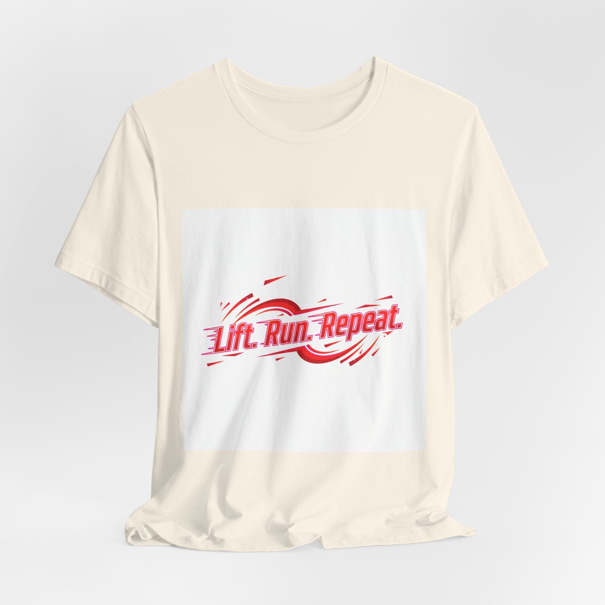 Lift Run Repeat Tee | fitness shirt, gym motivation