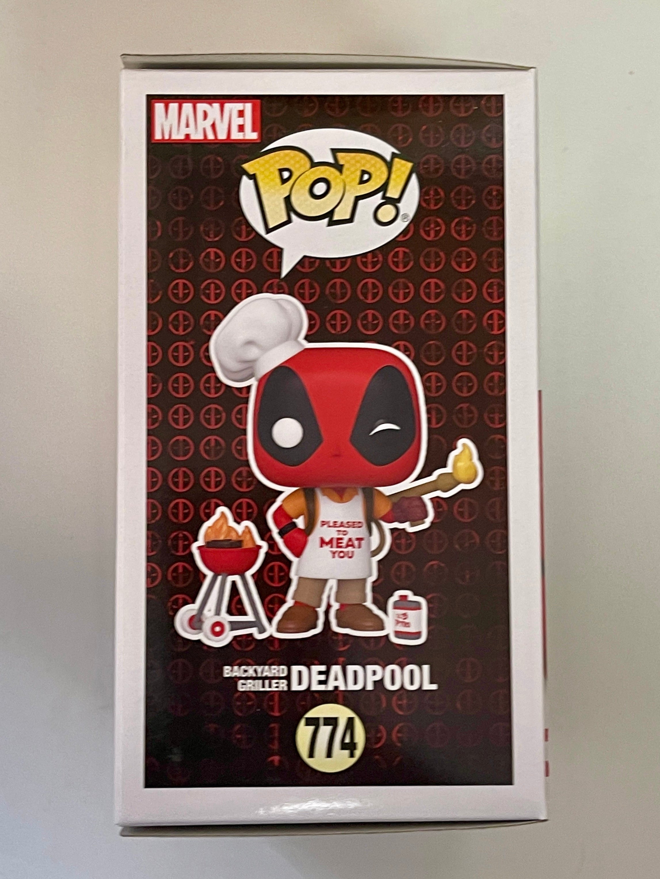 Funko Pop! Marvel Backyard Griller Deadpool #774 Nerdy 30 Years 2021 Exclusive