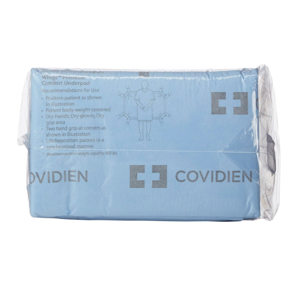 Wings™ Quilted Maximum Absorbency Positioning Underpad, 30 x 36 Inch P3036PS
