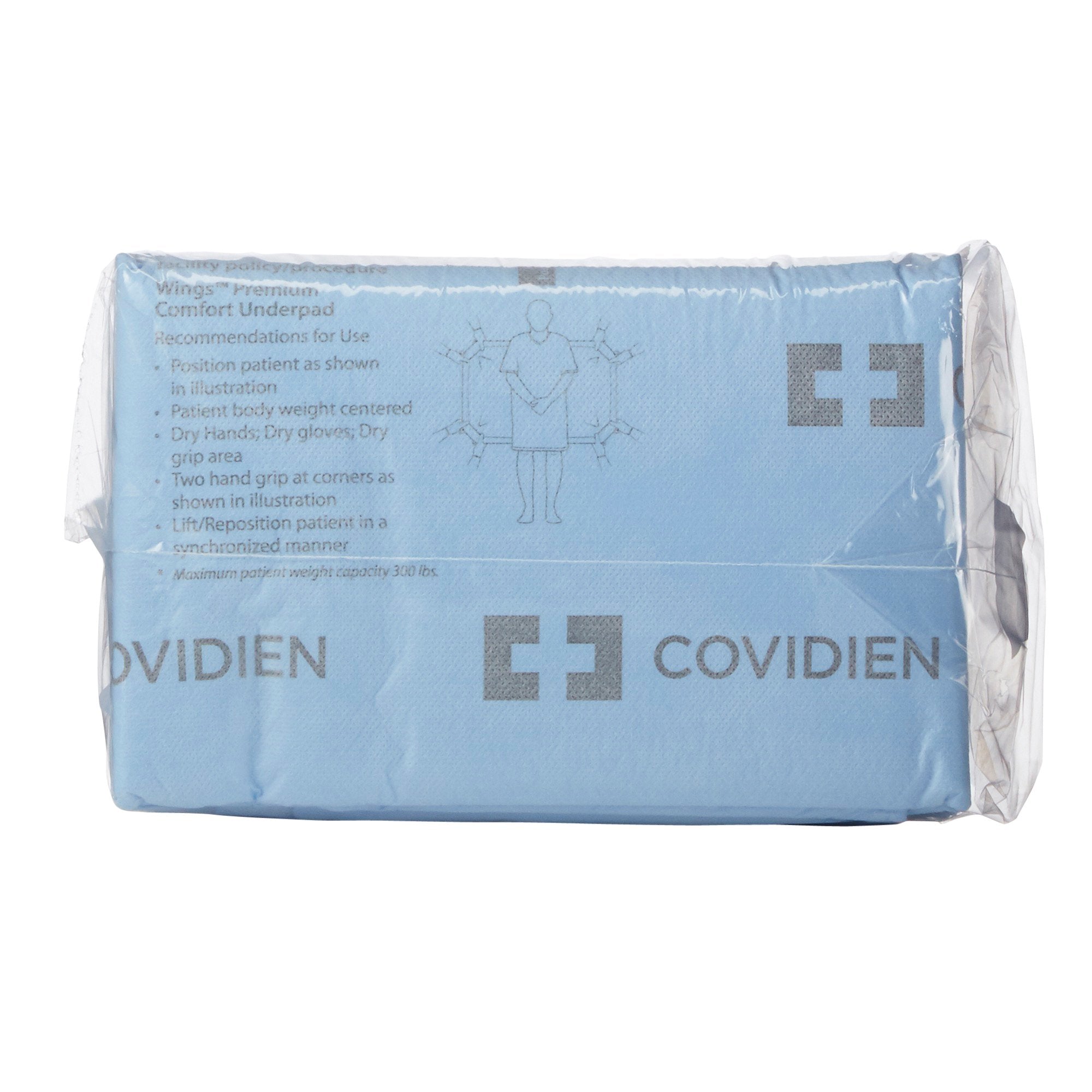 Wings™ Quilted Maximum Absorbency Positioning Underpad, 30 x 36 Inch P3036PS
