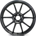 Advan RZ-DF2 19x10.0 +25 5x114.3 Racing Titanium Black Wheel YAF9K25ETB