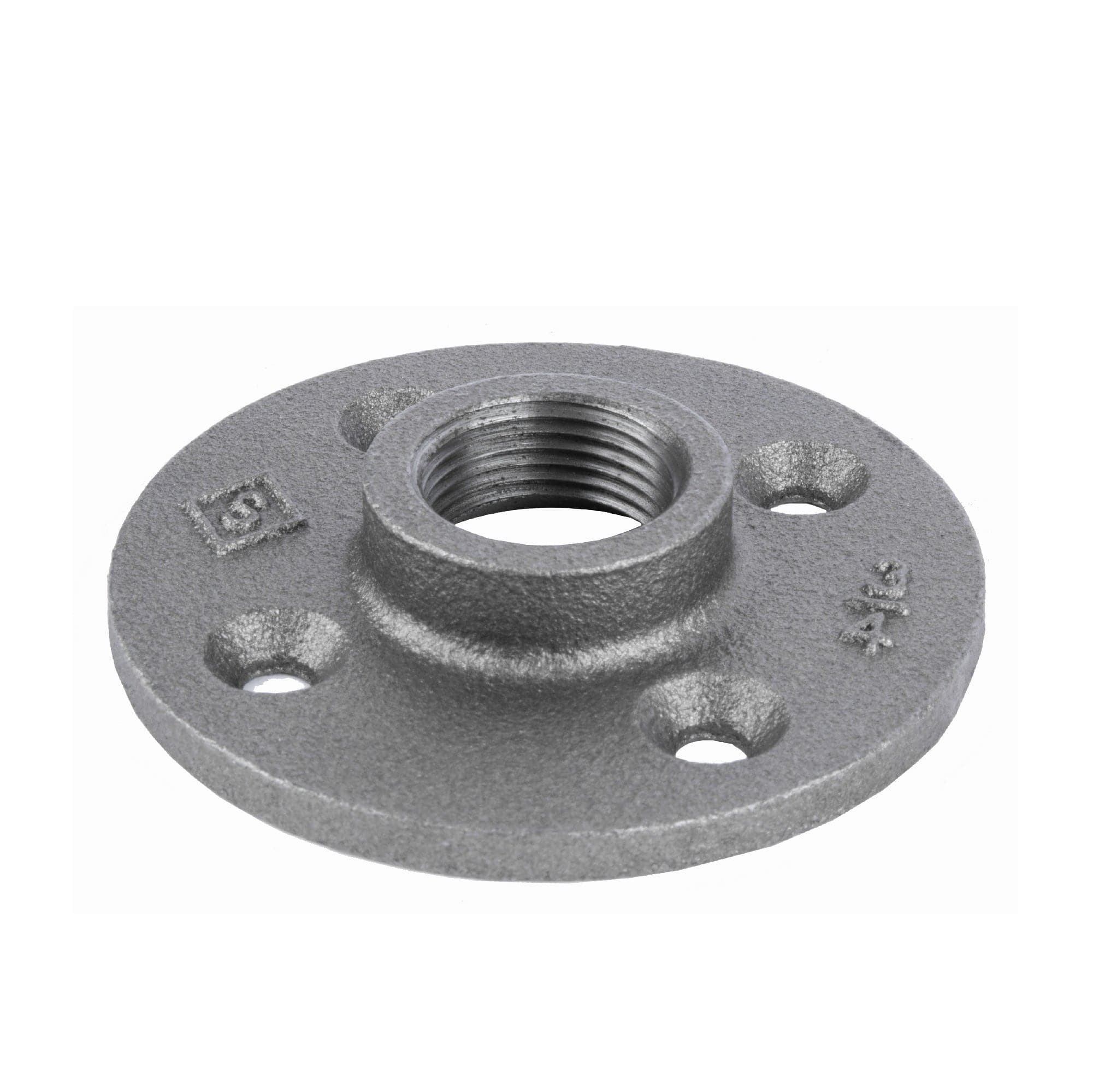 3/4 in. Black Floor Flange - PhishStones Products