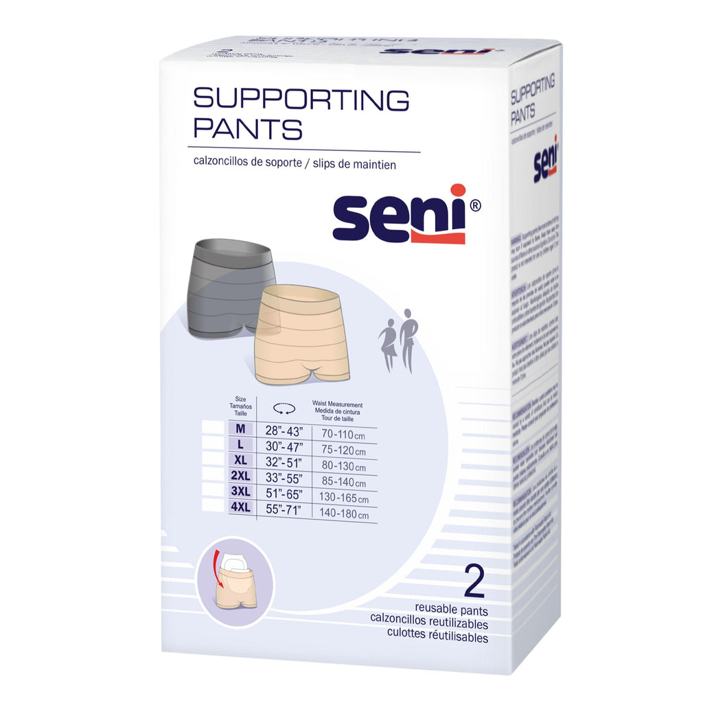 Seni® Pull On Boxer Style Knit Pant, 2X-Large, Unisex S-2X02-US1