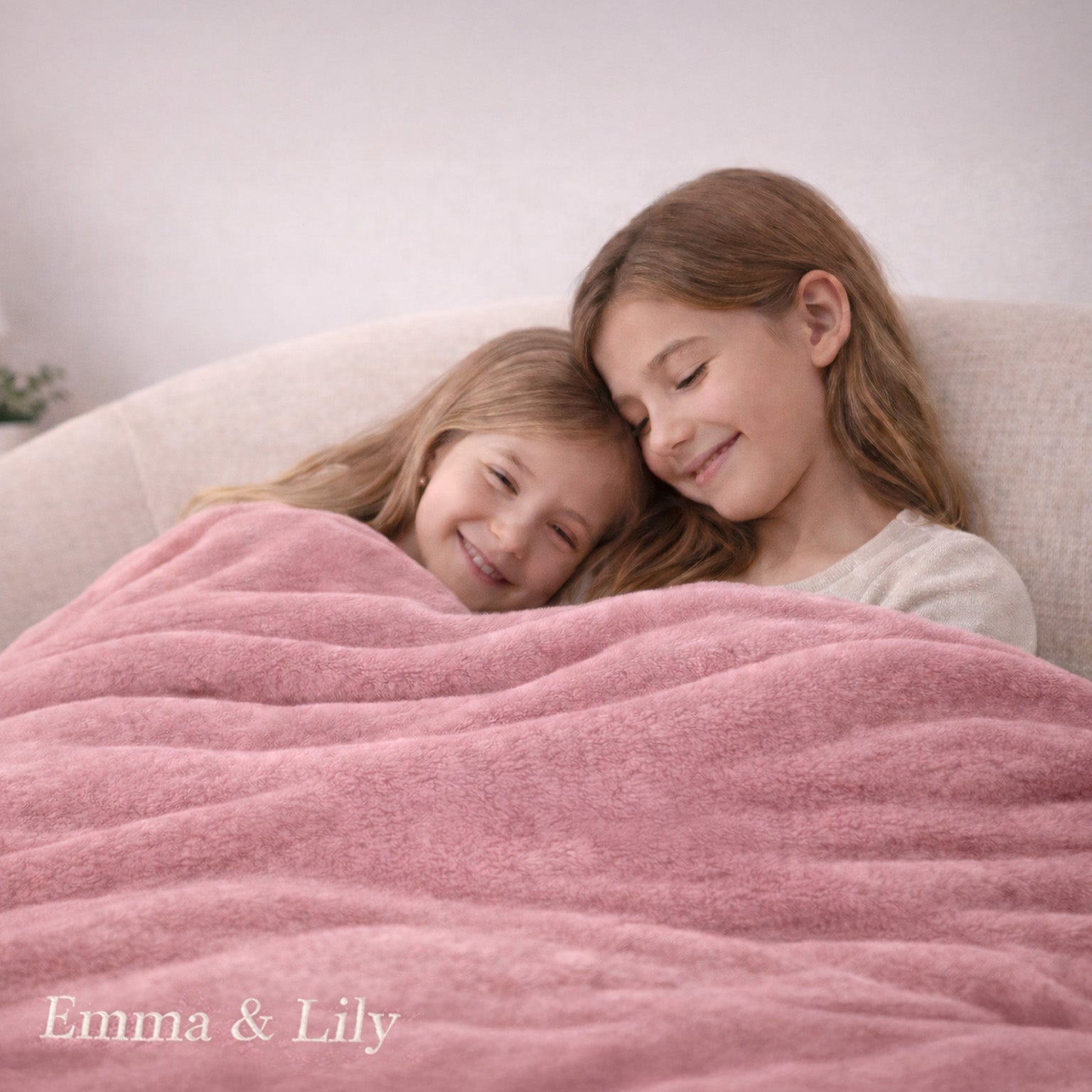 Personalized Fleece Throw Blanket – Custom Name 60x80 Cozy Gift