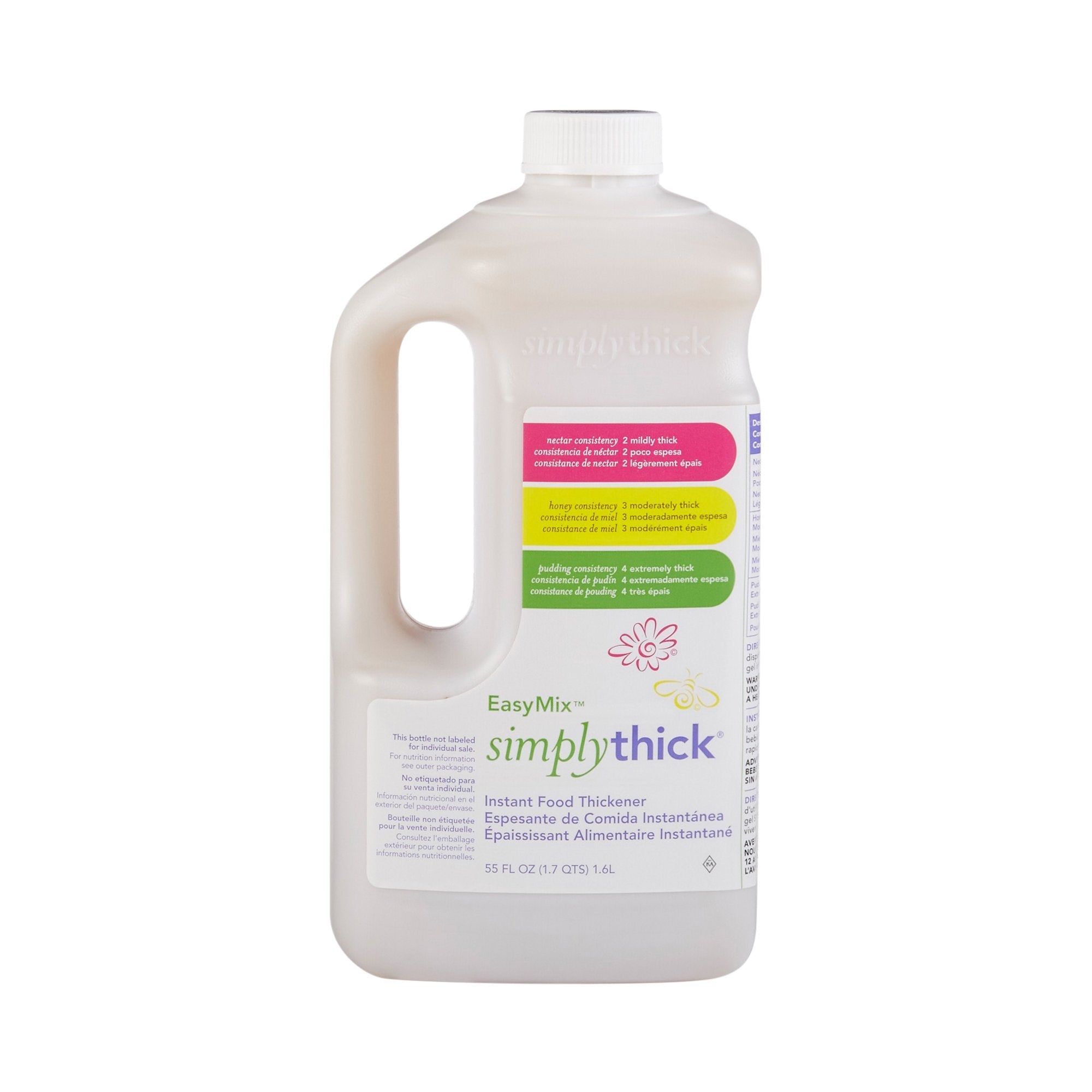 SimplyThick® EasyMix™ Bottle and Pump, 1.6 Liter Pump Bottle ST2LBOTTLE