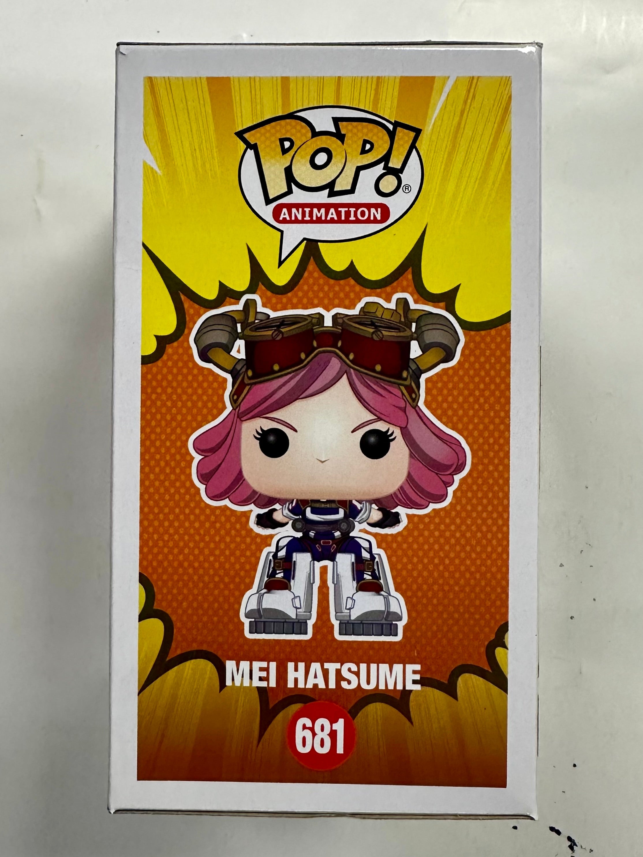 Funko Pop! Animation Mei Hatsume #681 My Hero Academia HT Vaulted 2019 Exclusive