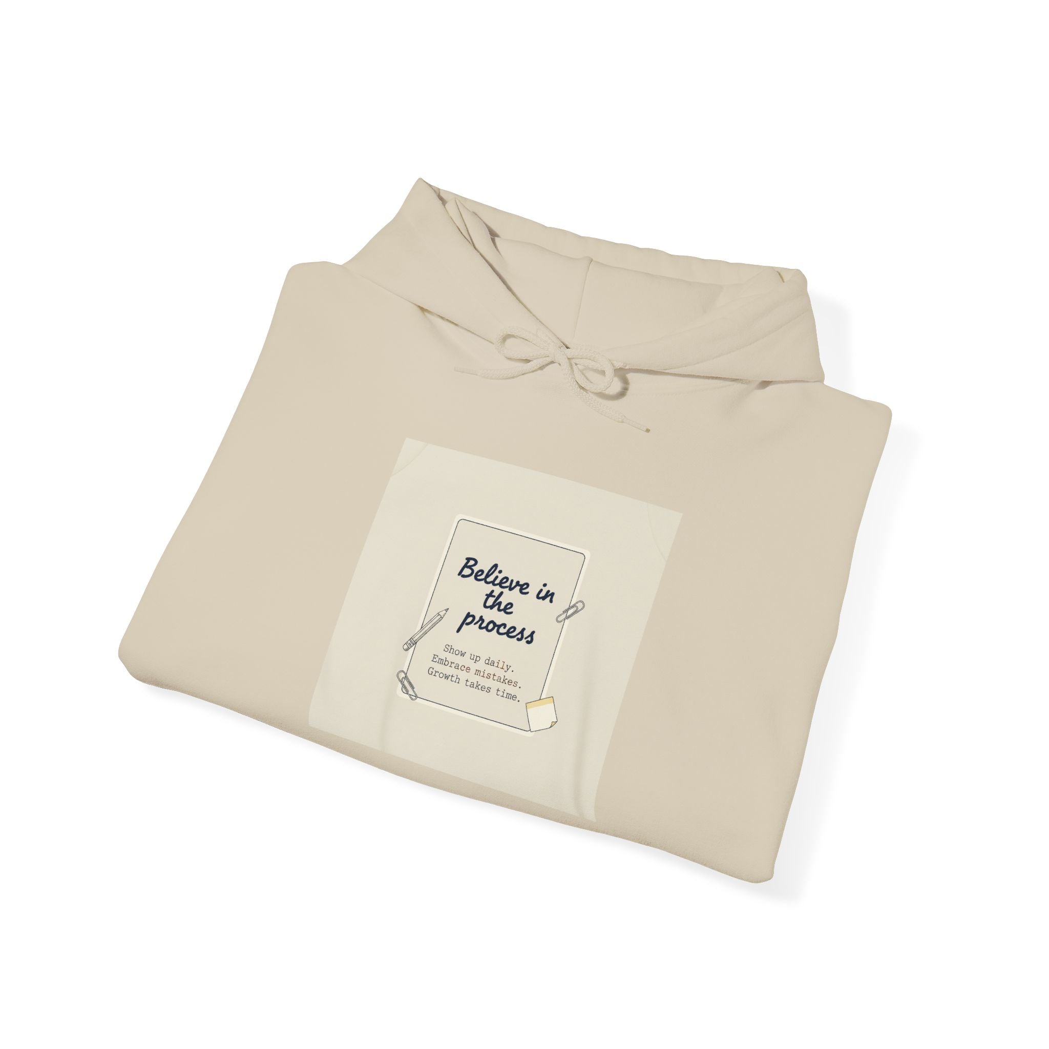 Note to Self Post‑It Paper Note Hoodie | analogue reminder, handwritten