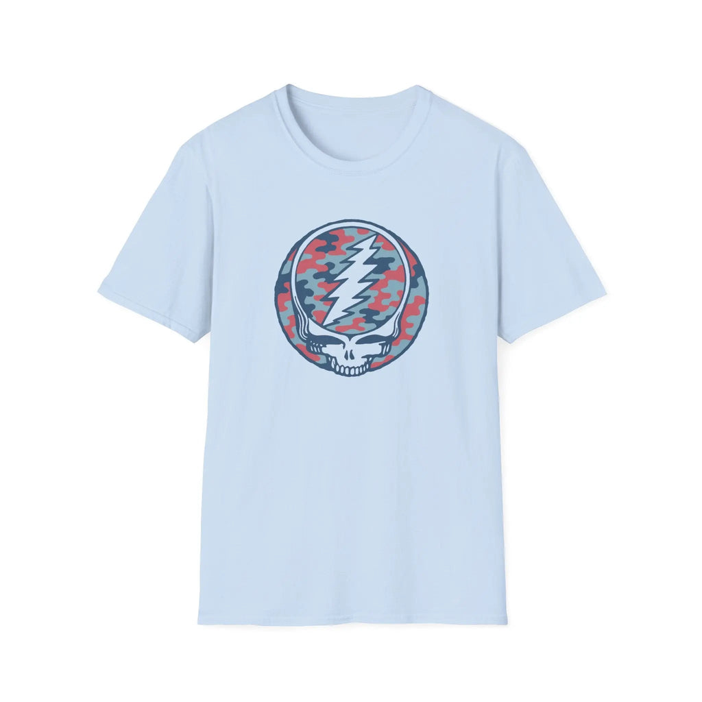 Camo Stealie Color Match Vineyard Collection Grateful Dead T-Shirt