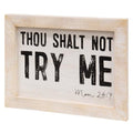 Mom 24:7 Framed Sign (Pack of 4)