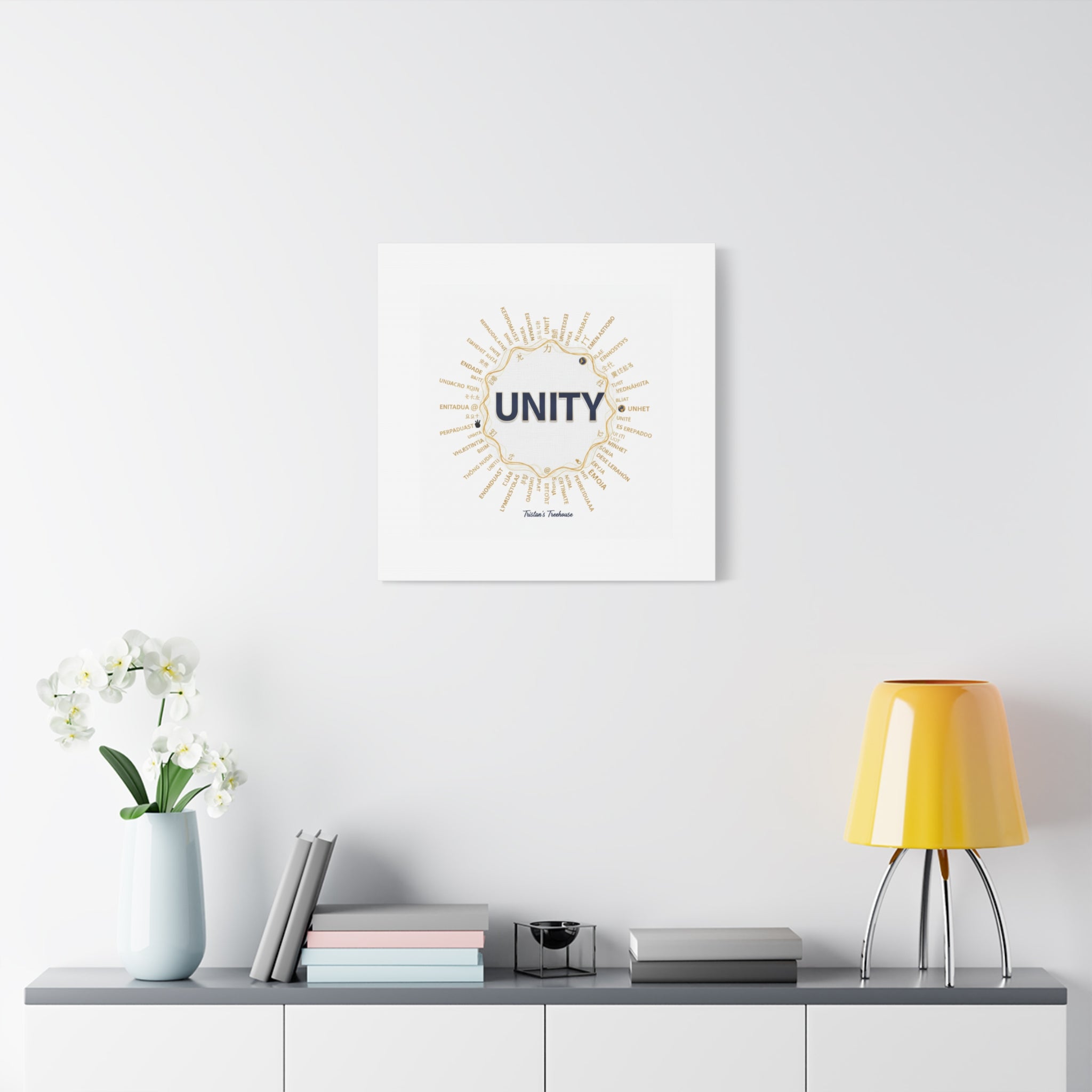 UNITY Canvas, Matte Stretched 1.25" | Dry January sober curious decor