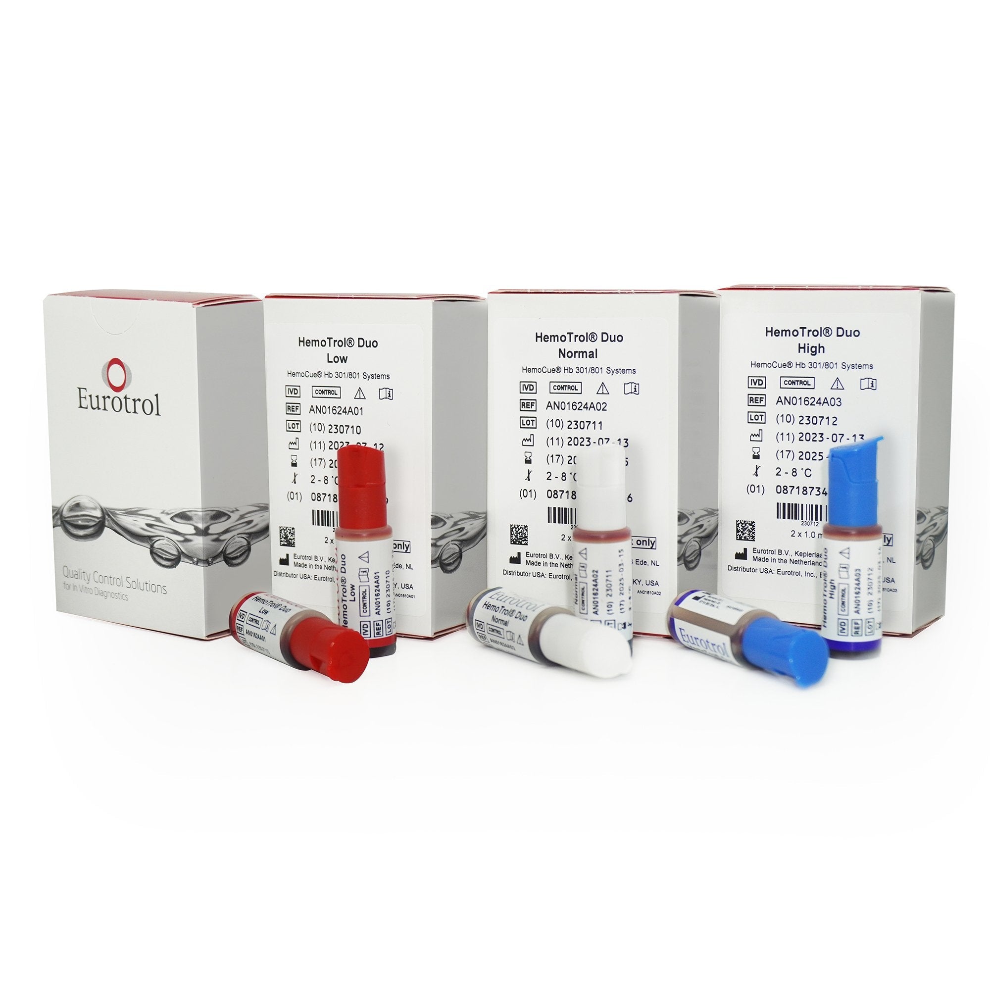 Assayed Control Hemotrol Duo Hemoglobin High Level 2 X 1 mL 287.003.002