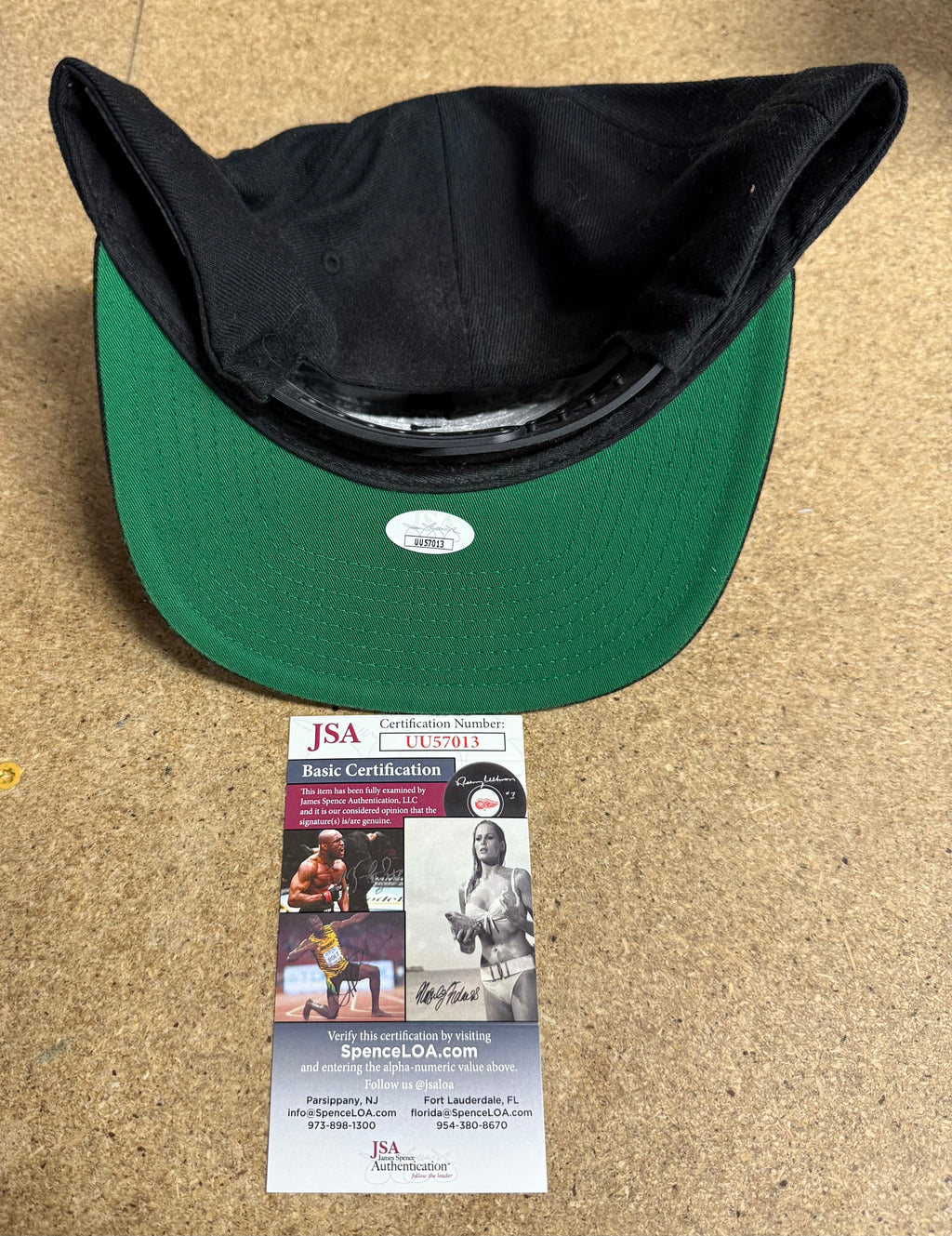 Dierks Bentley Signed Autographed Whiskey Row Black SnapBack Hat With JSA COA