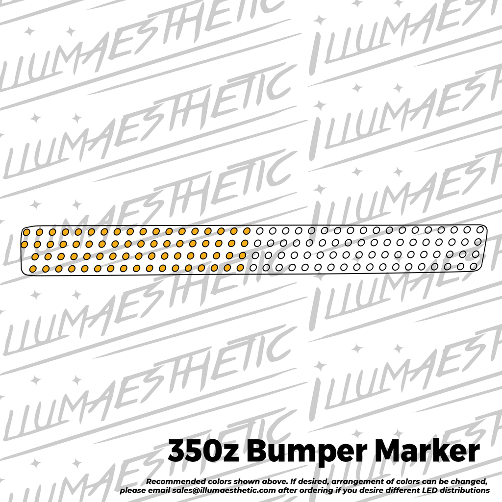Nissan 350Z Bumper Marker (Z33) - Complete LED DIY Kit