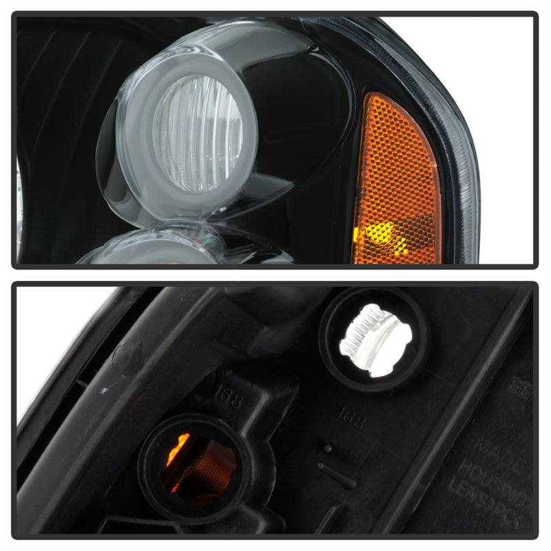 SPYDER xTune 01-04 Nissan Frontier OEM Headlights - Black (HD-JH-NF01-AM-BK) 9042768