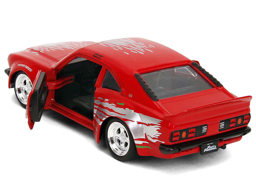 1974 Mazda RX-3 Red with Graphics "Fast & Furious" Series 1/32 Diecast Model Car by Jada