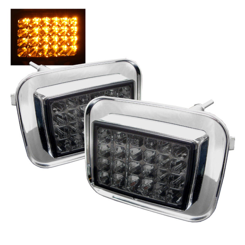 SPYDER Xtune Hummer H2 Corner Lights Smoke CCL-HUMMER-SM 5016690