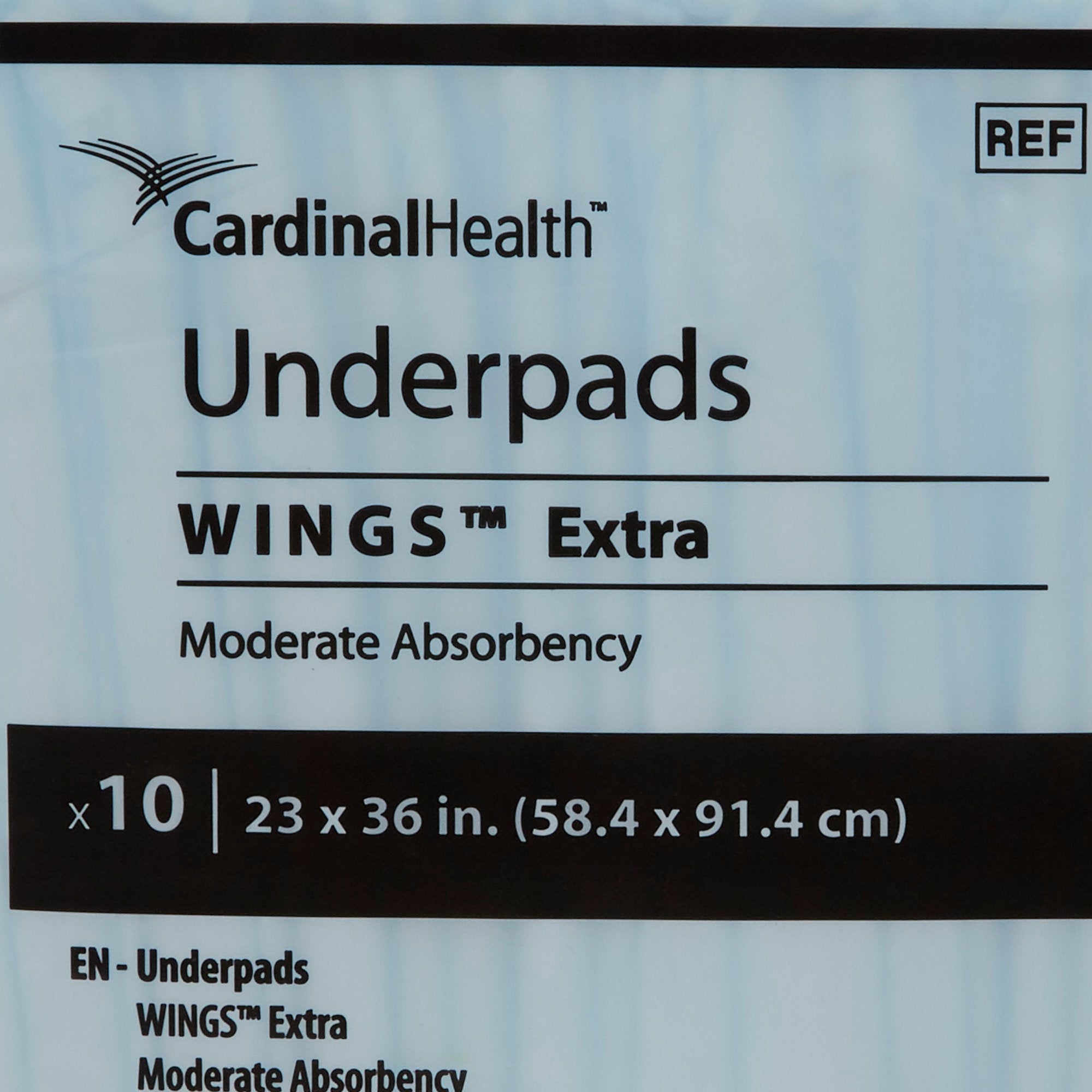 Simplicity Extra Underpad, Disposable, 23 X 36 Inch, Moderate Absorbency, Blue 1093
