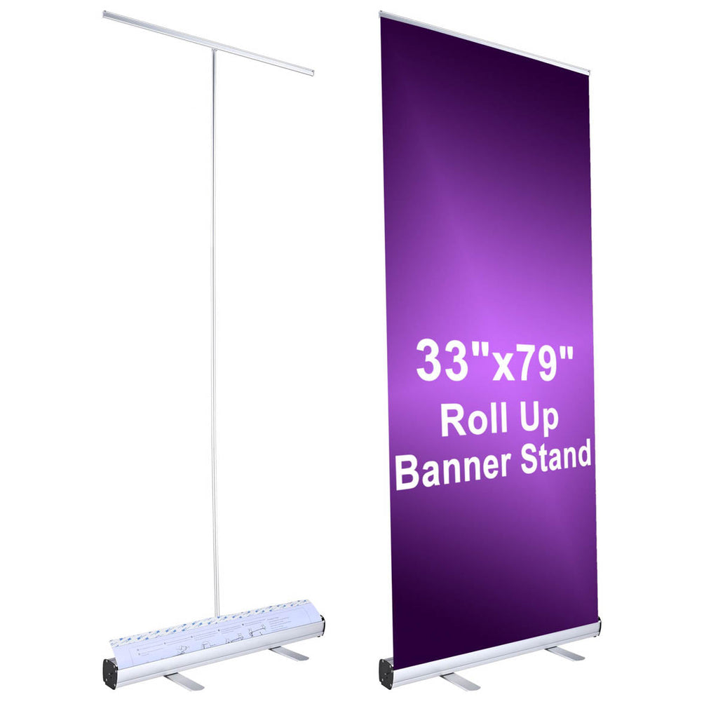 Yescom 10pcs Trade Show Retractable Banner Stand 33" x 79" Wholesale