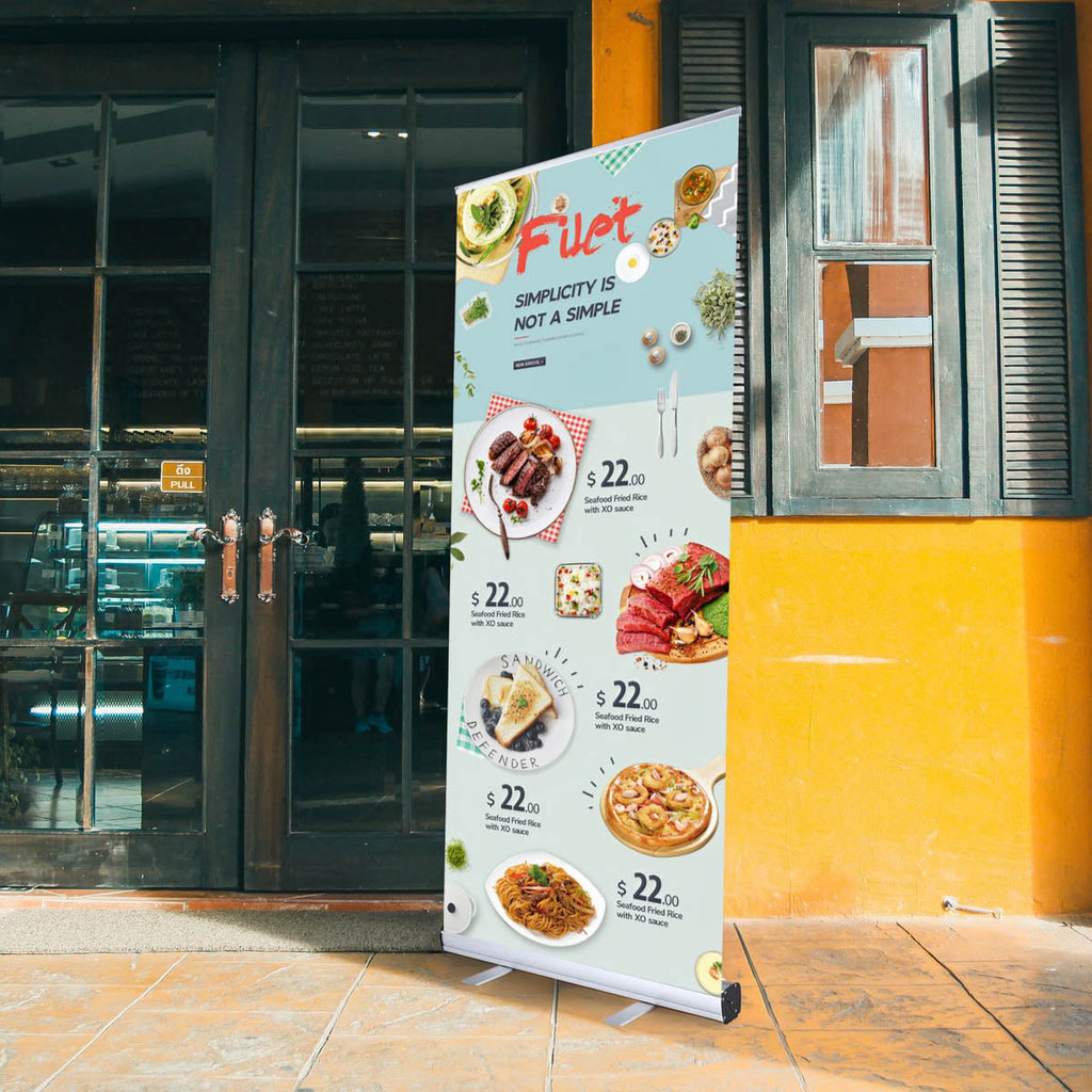 Yescom 10pcs Trade Show Retractable Banner Stand 33" x 79" Wholesale