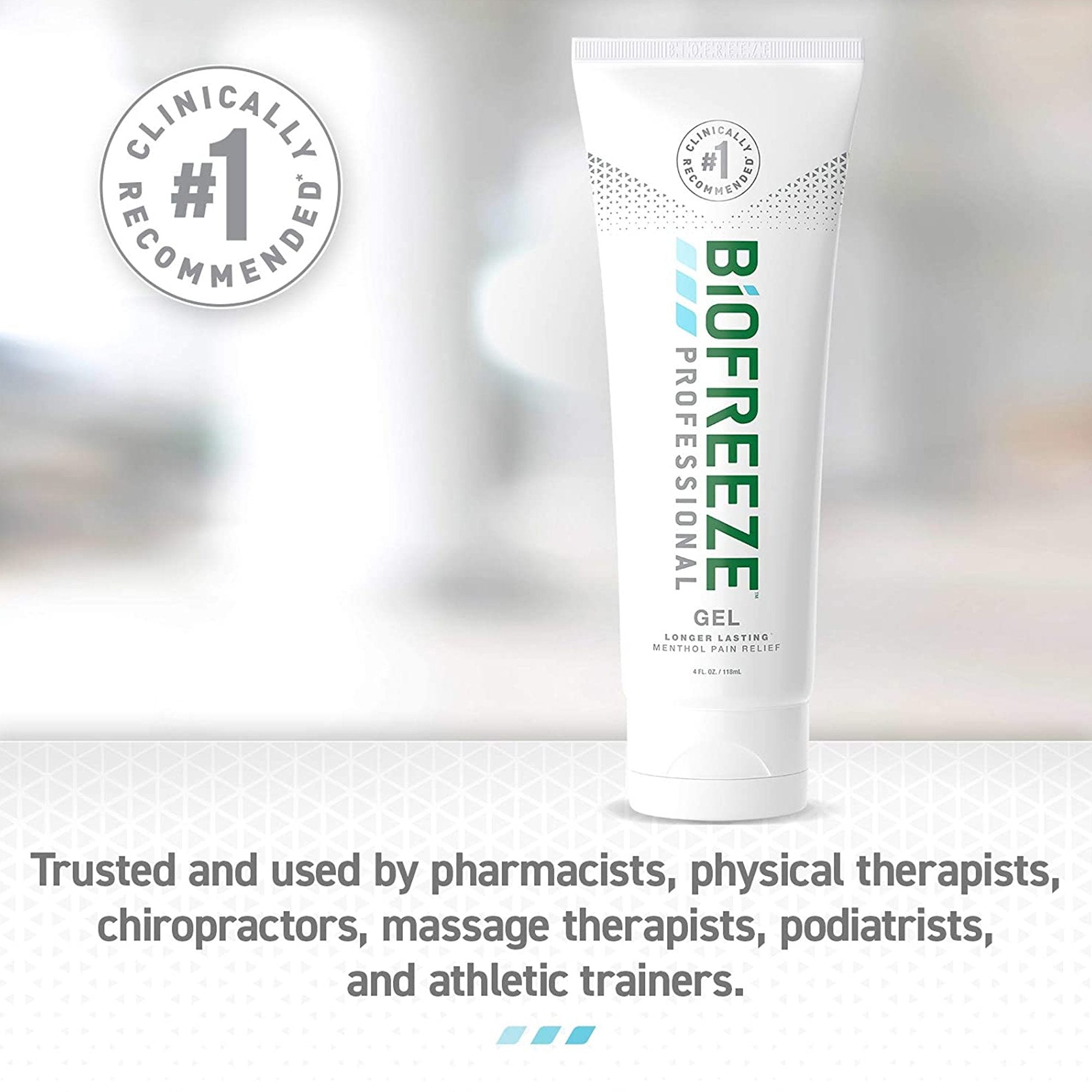 Biofreeze® Professional Pain Relieving Gel, 4-ounce tube RKT3209975