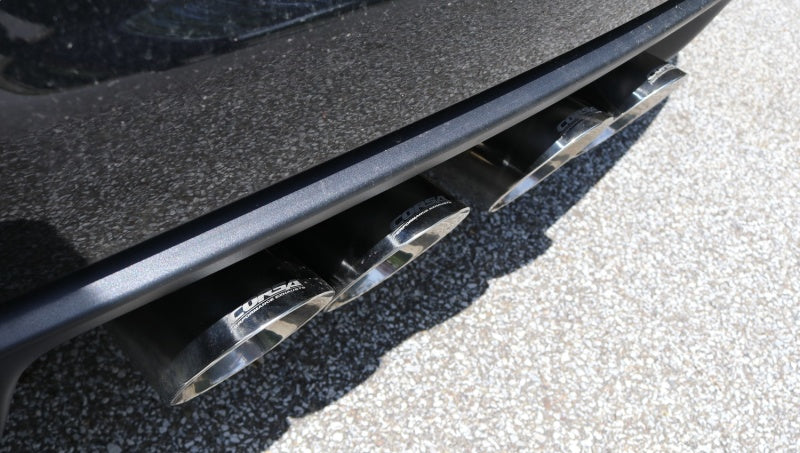 Corsa Performance 09-13 Chevrolet Corvette (C6) 6.2L Polished Sport Axle-Back Exhaust