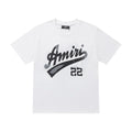 Amiri 22 White T-Shirt Without Collar